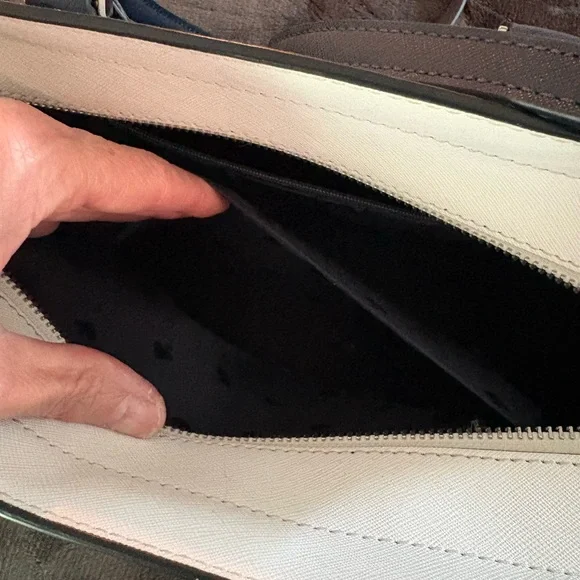 Kate Spade Denim Blue and White Women's Bag - Picture 4 of 10